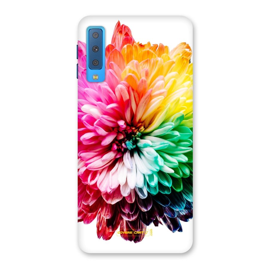 Colorful Flower Back Case for Galaxy A7 (2018)