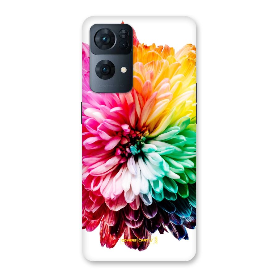 Colorful Flower Back Case for Oppo Reno7 Pro 5G