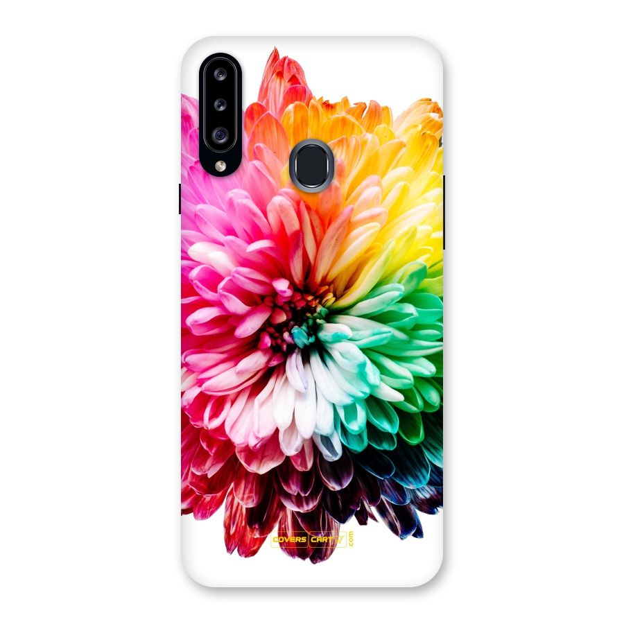 Colorful Flower Back Case for Samsung Galaxy A20s