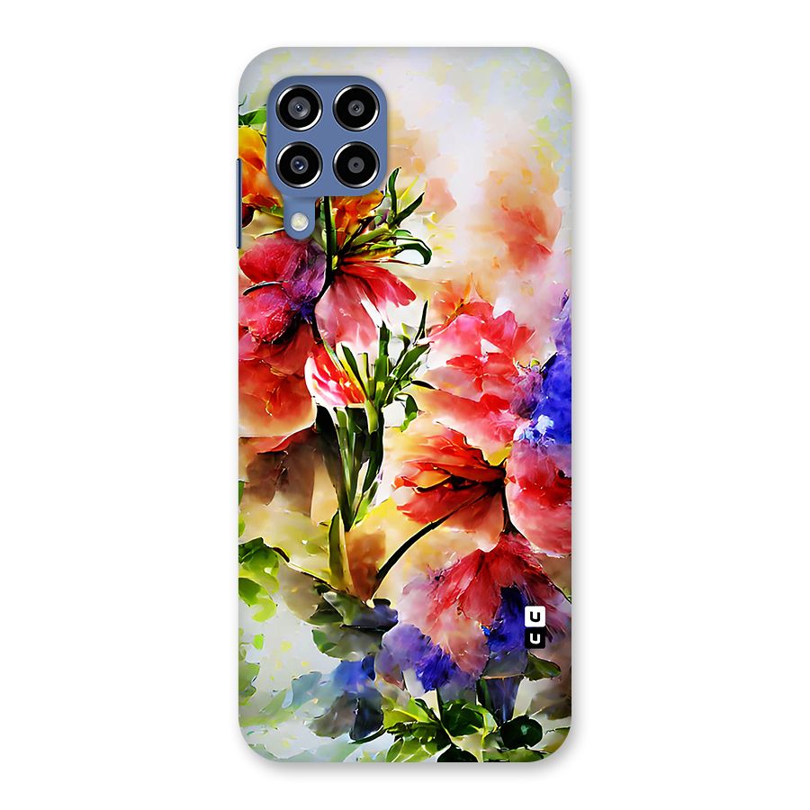 Colorful Flowers Fine Art Back Case for Galaxy M53 5G