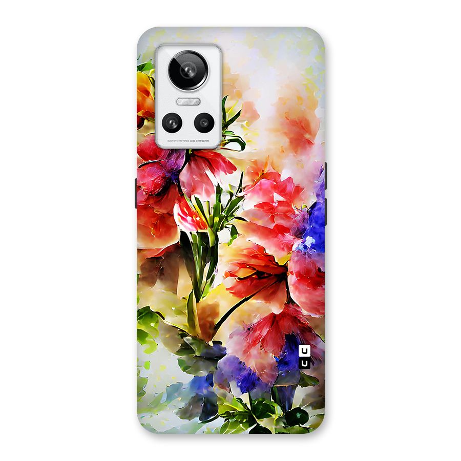 Colorful Flowers Fine Art Back Case for Realme GT Neo 3