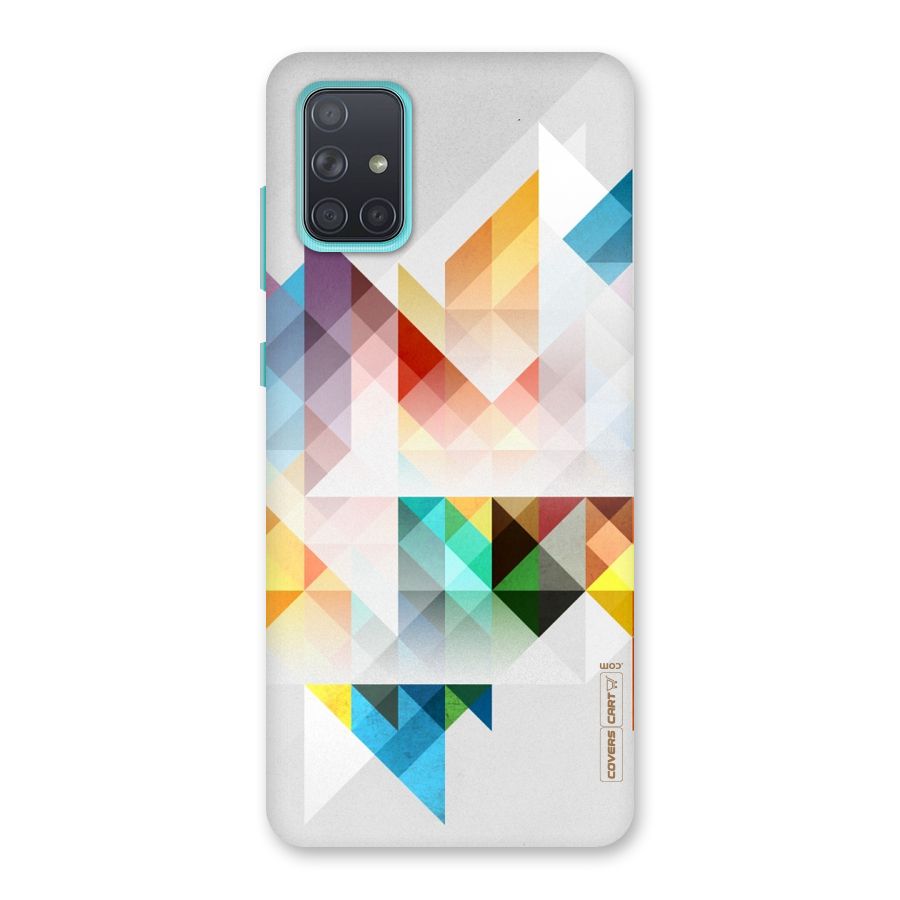 Colorful Geometric Art Back Case for Galaxy A71