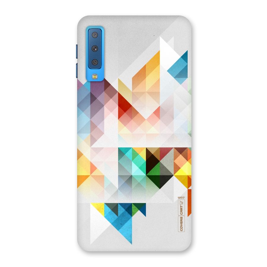 Colorful Geometric Art Back Case for Galaxy A7 (2018)