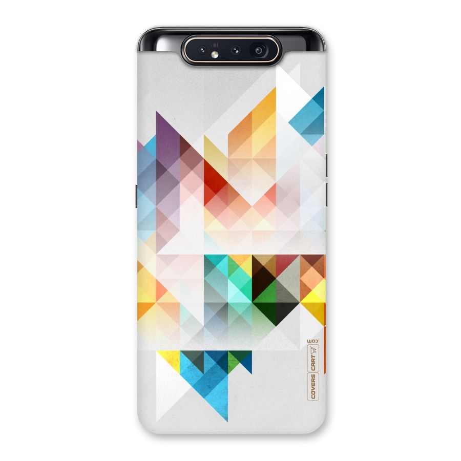 Colorful Geometric Art Back Case for Galaxy A80