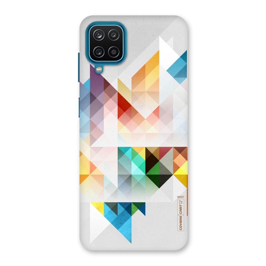 Colorful Geometric Art Back Case for Galaxy F12