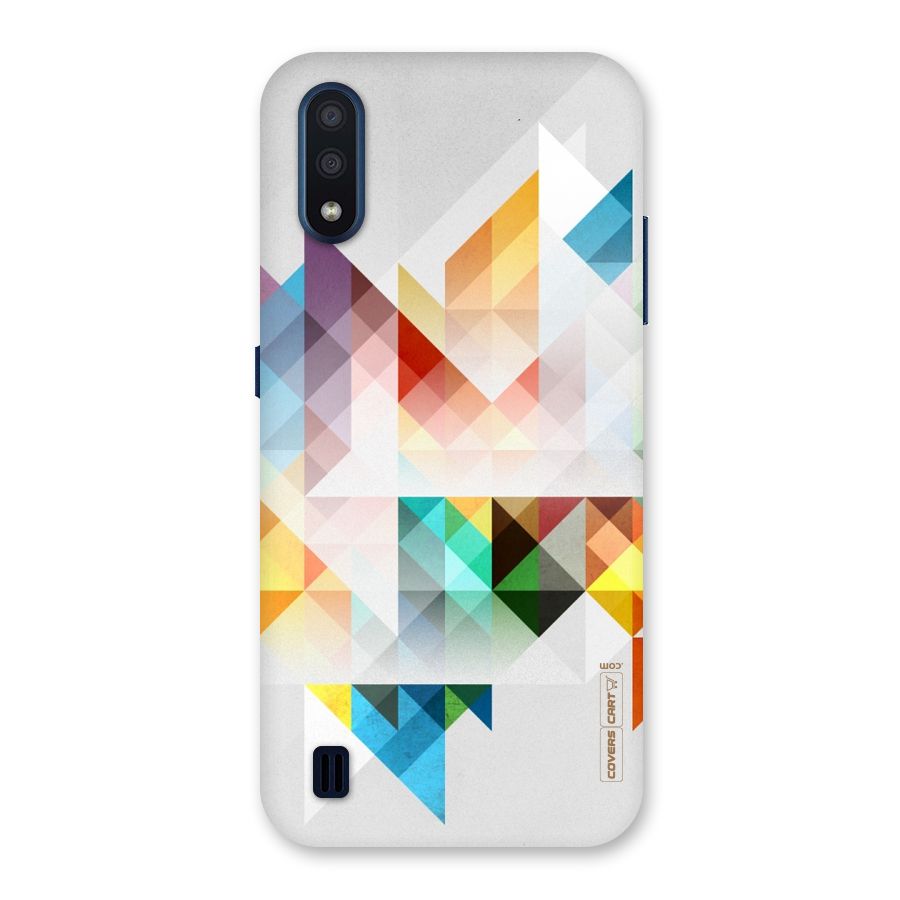 Colorful Geometric Art Back Case for Galaxy M01