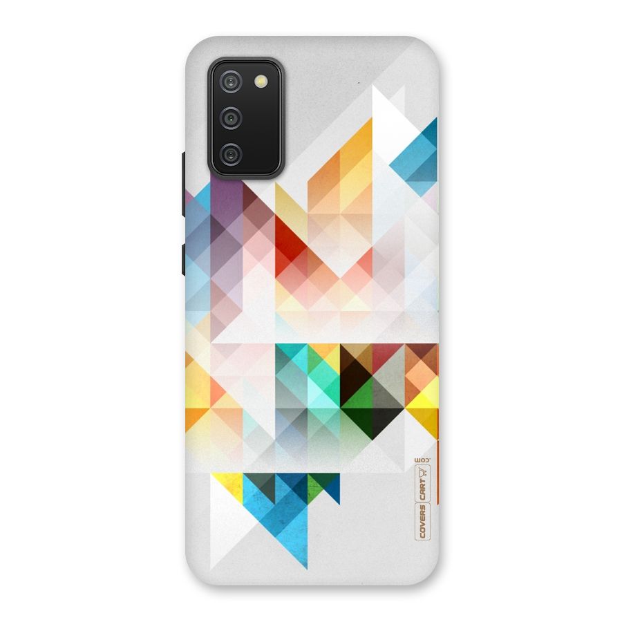 Colorful Geometric Art Back Case for Galaxy M02s