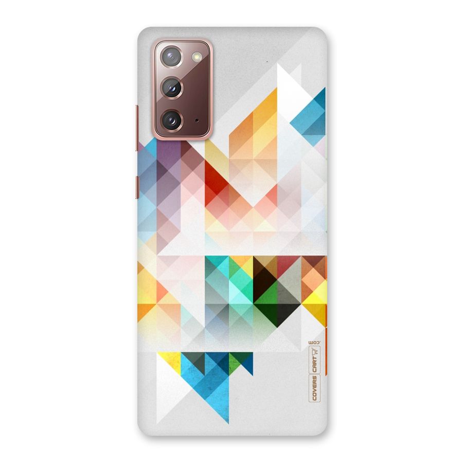 Colorful Geometric Art Back Case for Galaxy Note 20