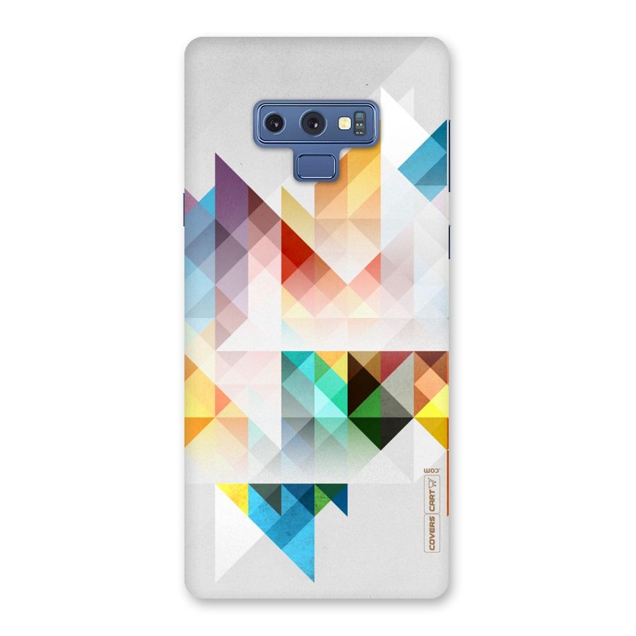 Colorful Geometric Art Back Case for Galaxy Note 9
