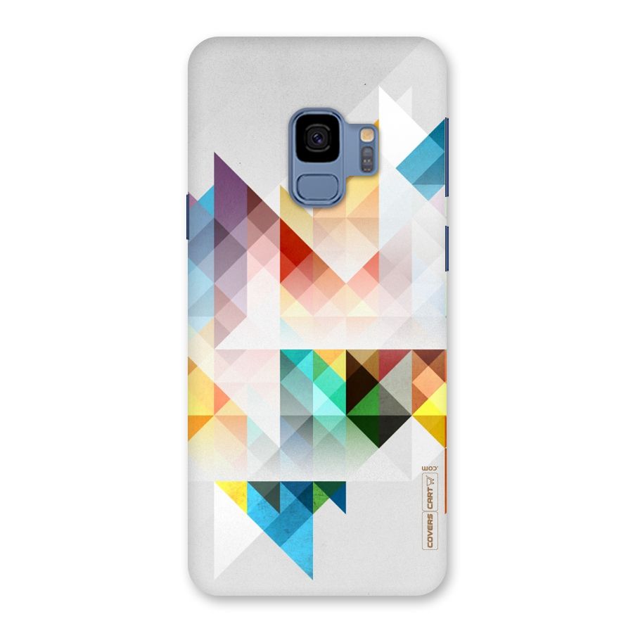 Colorful Geometric Art Back Case for Galaxy S9