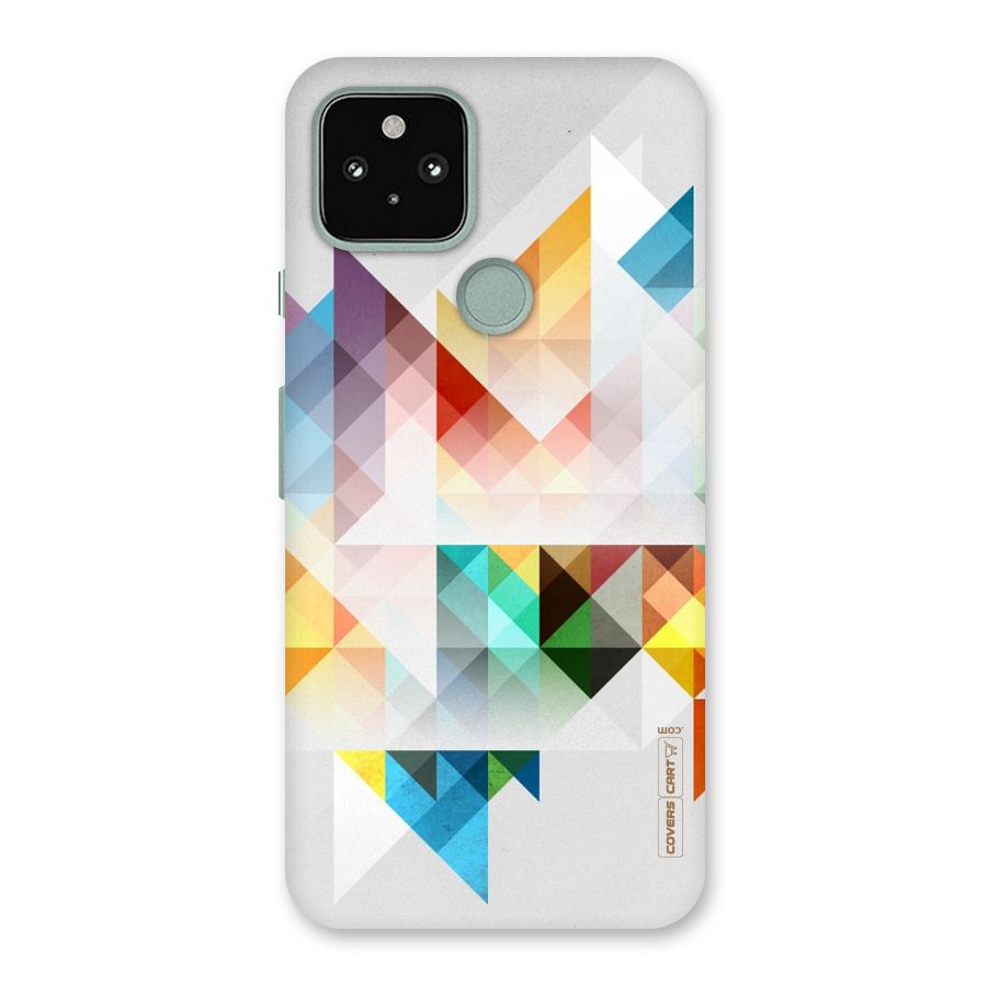 Colorful Geometric Art Back Case for Google Pixel 5