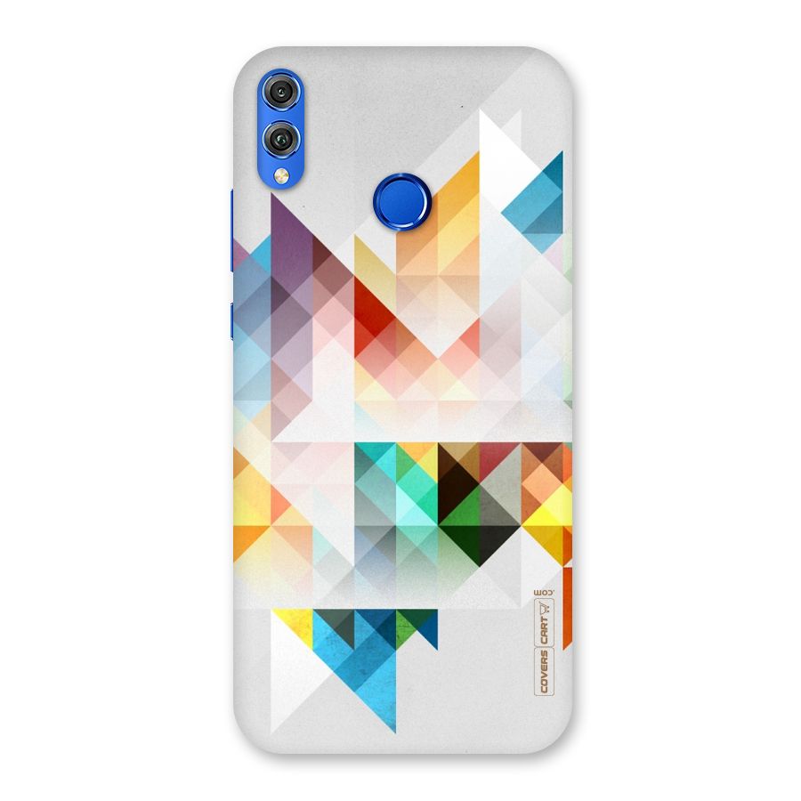 Colorful Geometric Art Back Case for Honor 8X