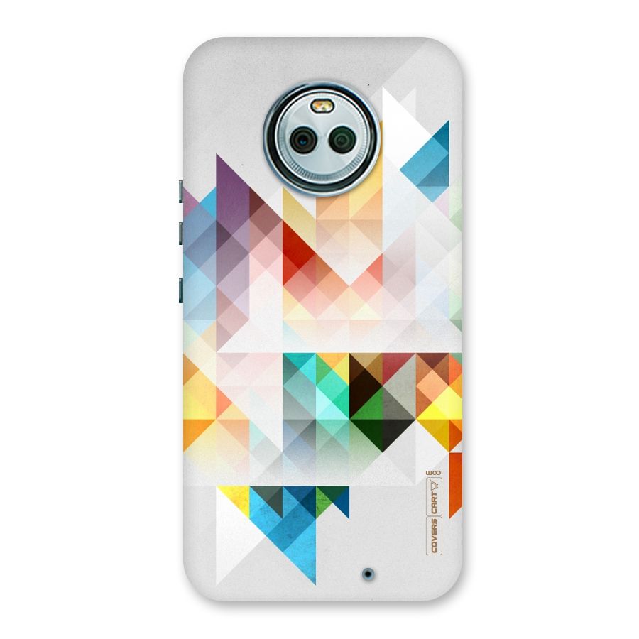 Colorful Geometric Art Back Case for Moto X4