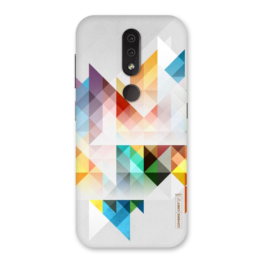 Colorful Geometric Art Back Case for Nokia 4.2