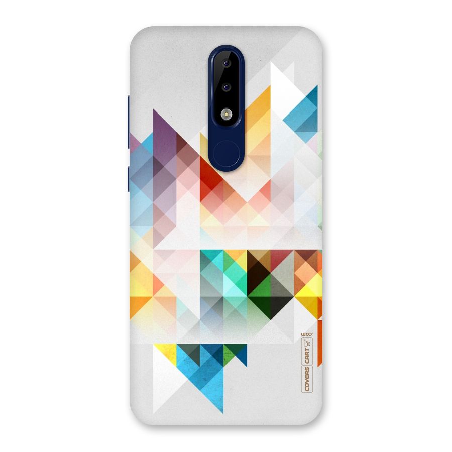 Colorful Geometric Art Back Case for Nokia 5.1 Plus