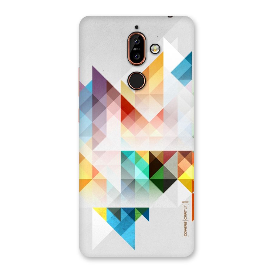 Colorful Geometric Art Back Case for Nokia 7 Plus
