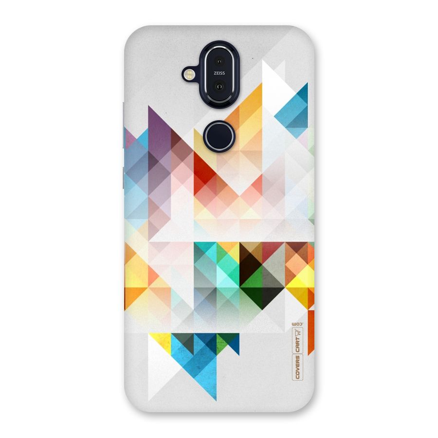 Colorful Geometric Art Back Case for Nokia 8.1