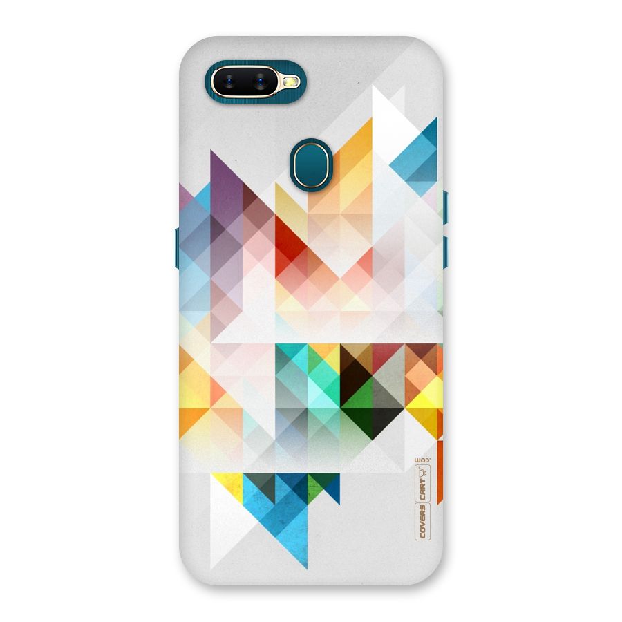 Colorful Geometric Art Back Case for Oppo A12s