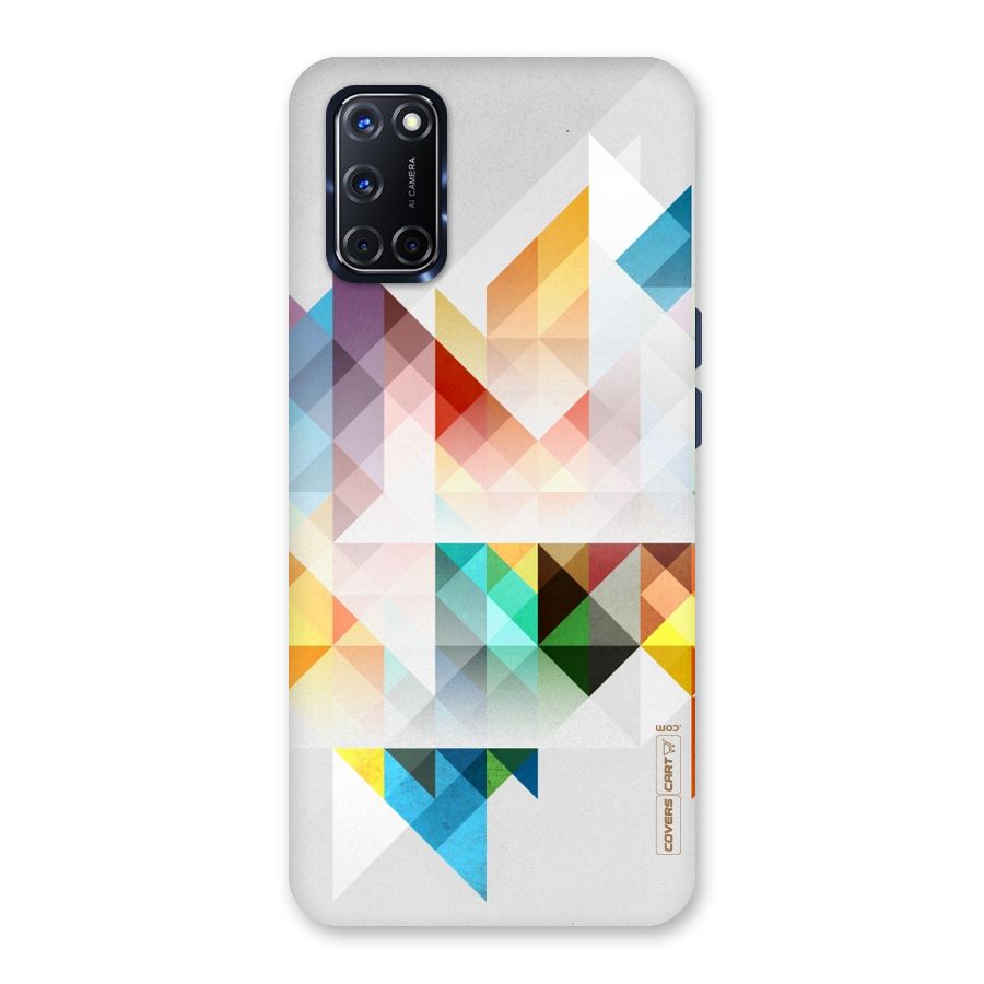 Colorful Geometric Art Back Case for Oppo A52