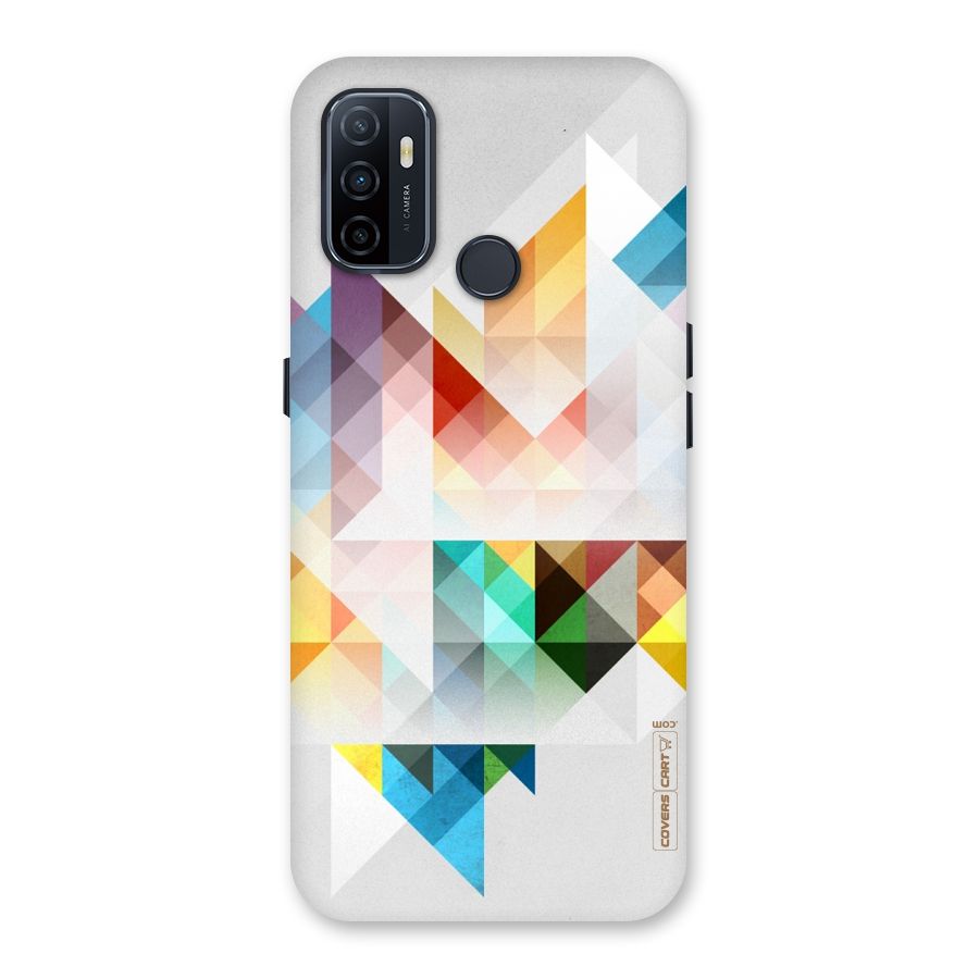 Colorful Geometric Art Back Case for Oppo A53