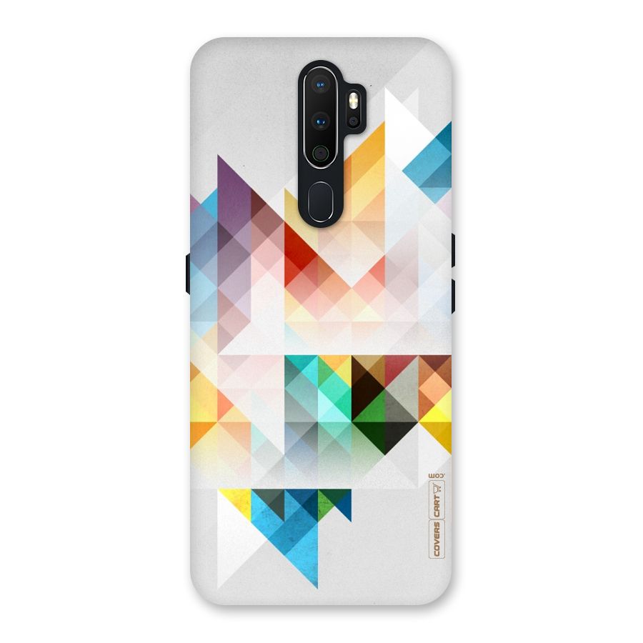 Colorful Geometric Art Back Case for Oppo A5 (2020)