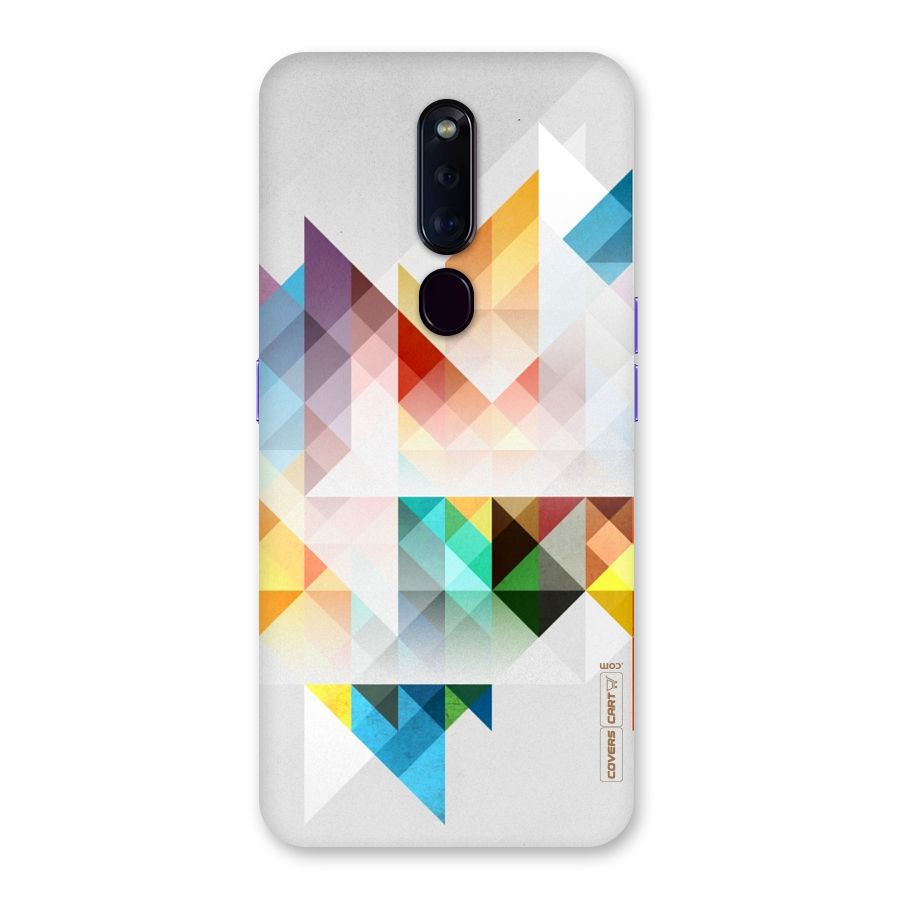 Colorful Geometric Art Back Case for Oppo F11 Pro