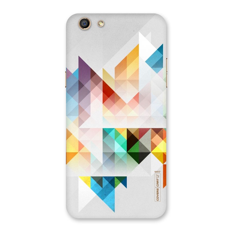 Colorful Geometric Art Back Case for Oppo F3