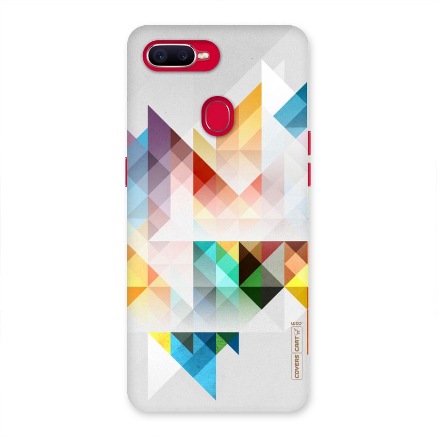 Colorful Geometric Art Back Case for Oppo F9 Pro