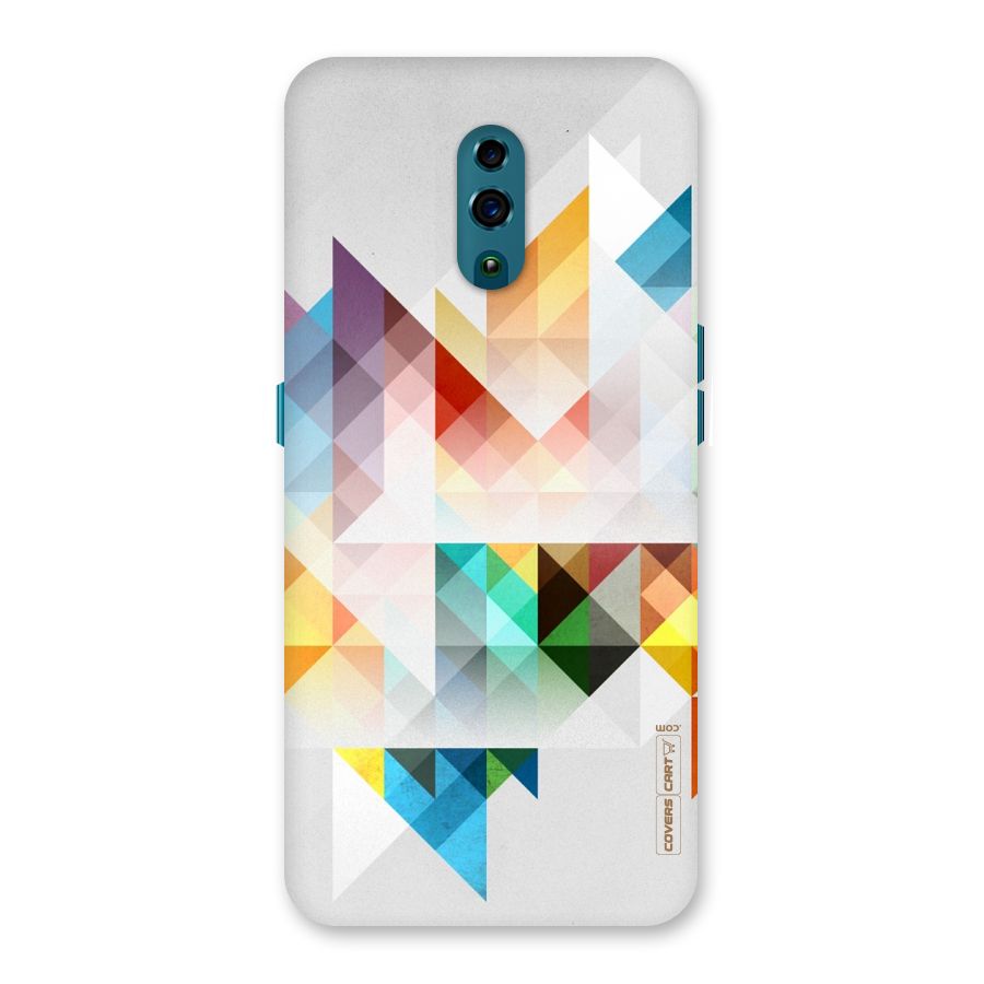 Colorful Geometric Art Back Case for Oppo Reno