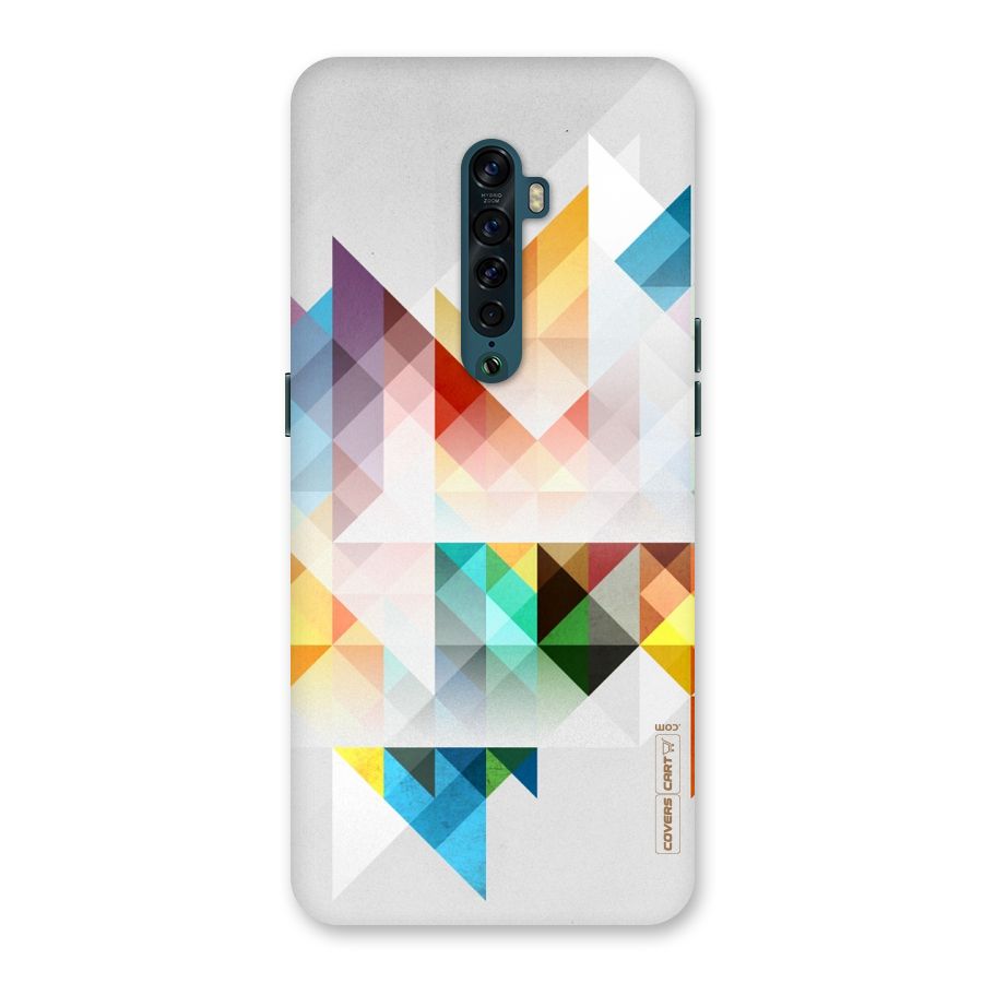 Colorful Geometric Art Back Case for Oppo Reno2