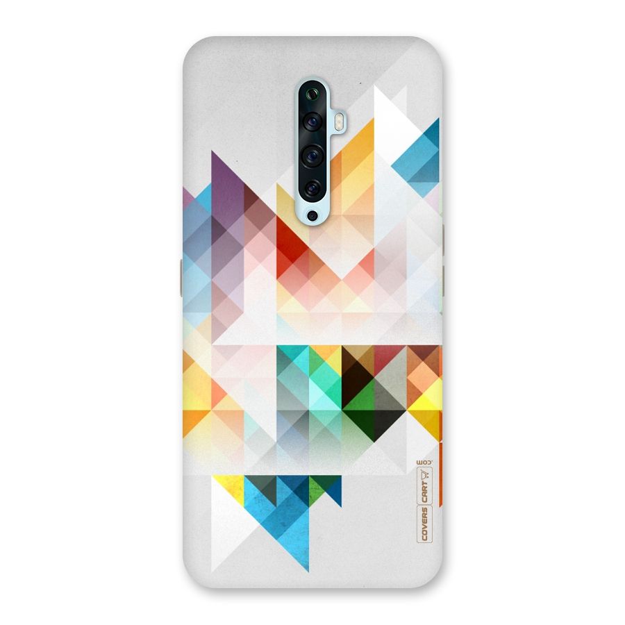 Colorful Geometric Art Back Case for Oppo Reno2 F