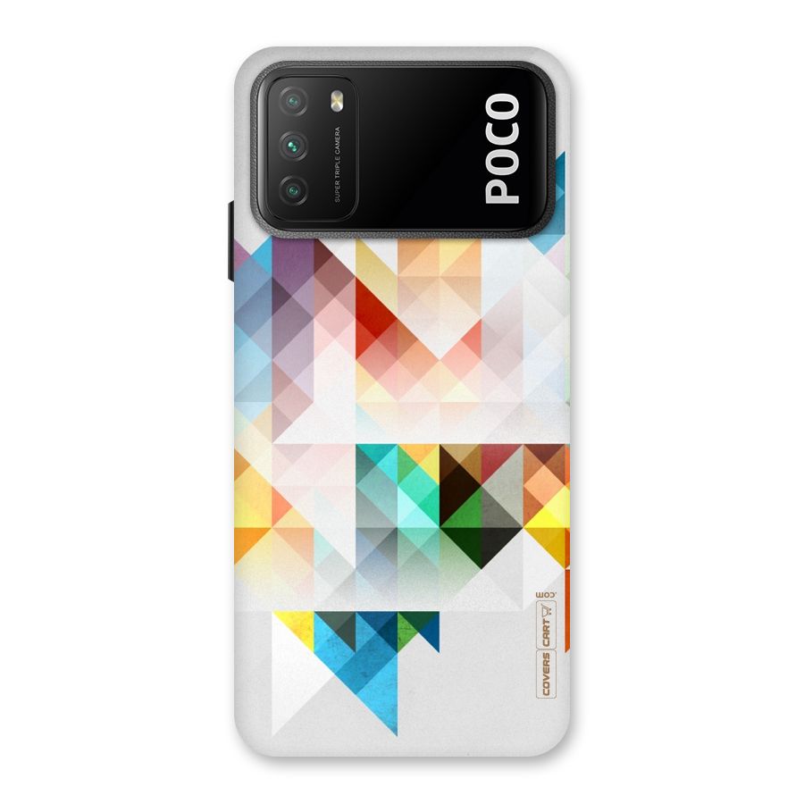 Colorful Geometric Art Back Case for Poco M3