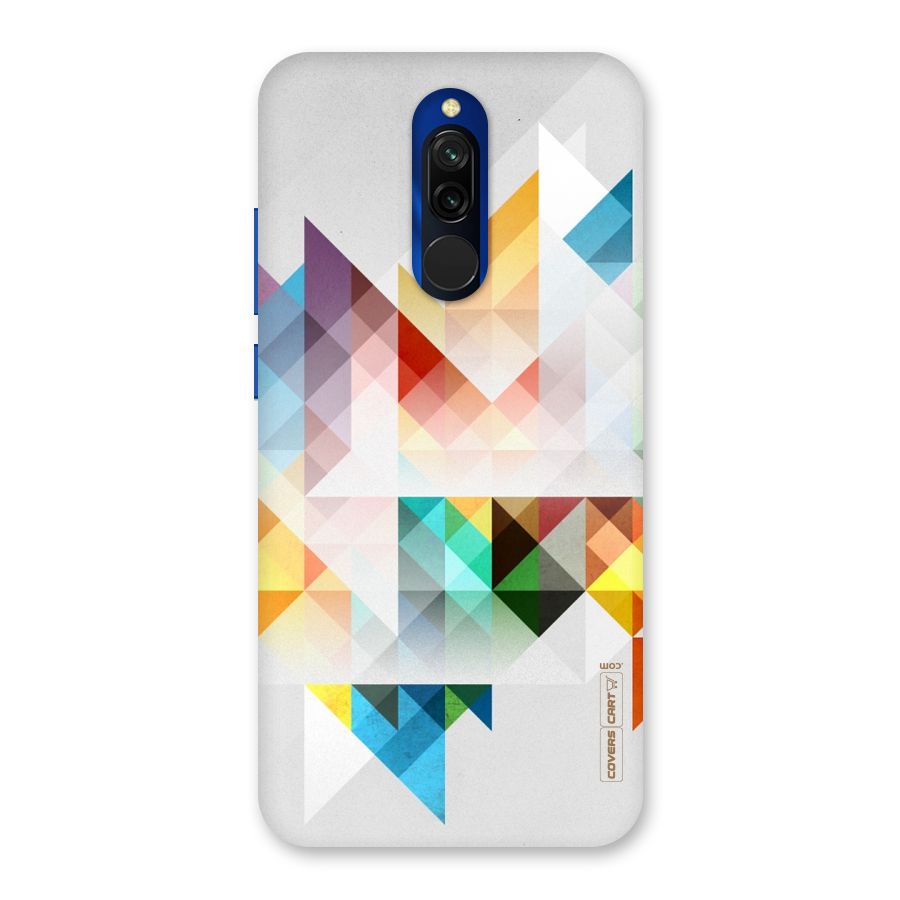 Colorful Geometric Art Back Case for Redmi 8