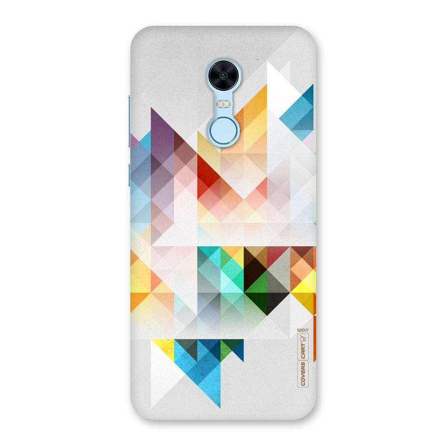 Colorful Geometric Art Back Case for Redmi Note 5