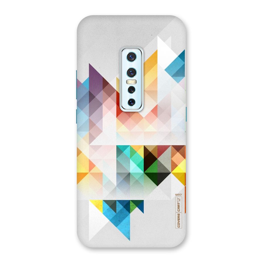 Colorful Geometric Art Back Case for Vivo V17 Pro