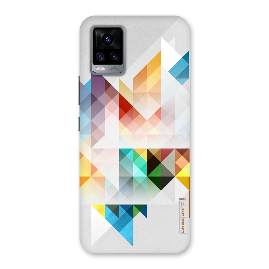 Colorful Geometric Art Back Case for Vivo V20