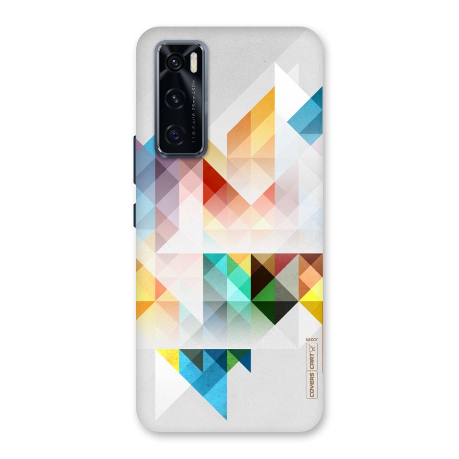 Colorful Geometric Art Back Case for Vivo V20 SE