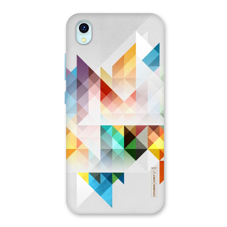 Colorful Geometric Art Back Case for Vivo Y1s