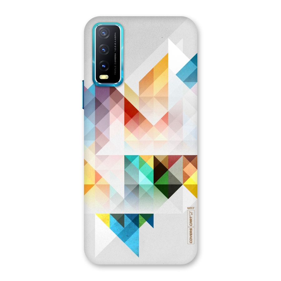 Colorful Geometric Art Back Case for Vivo Y20