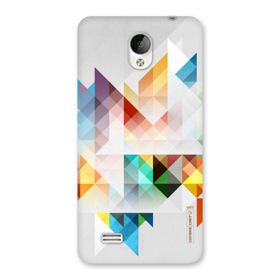 Colorful Geometric Art Back Case for Vivo Y21