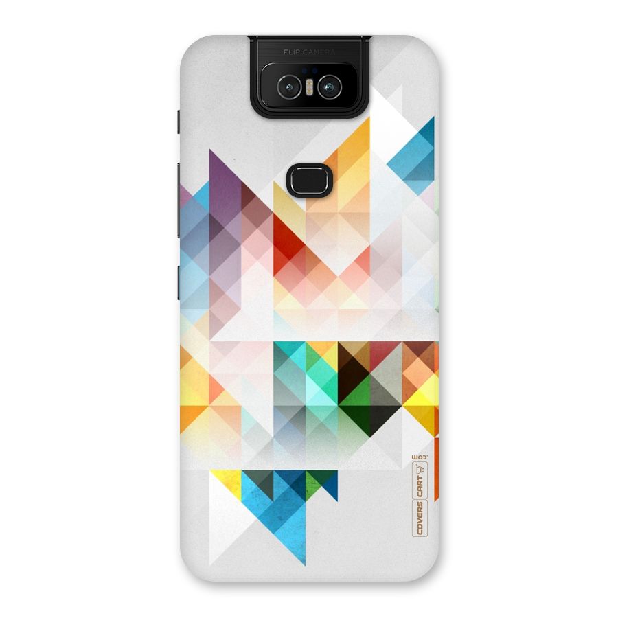Colorful Geometric Art Back Case for Zenfone 6z