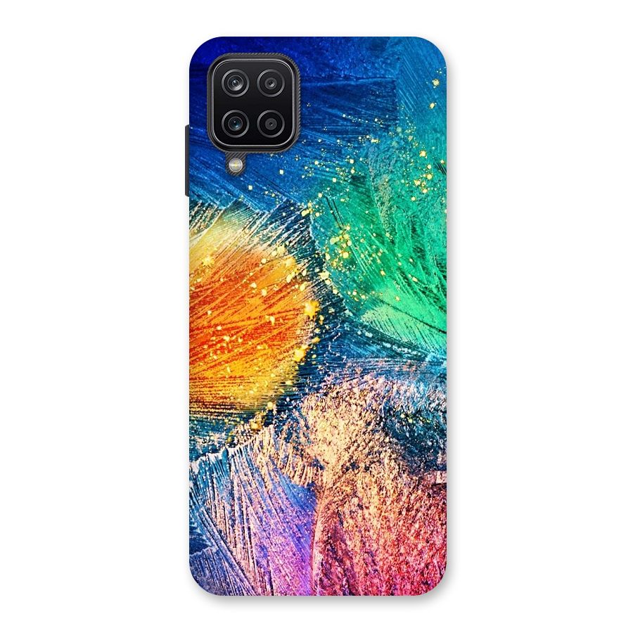 Colorful Leafs Vibrant Back Case for Galaxy A12