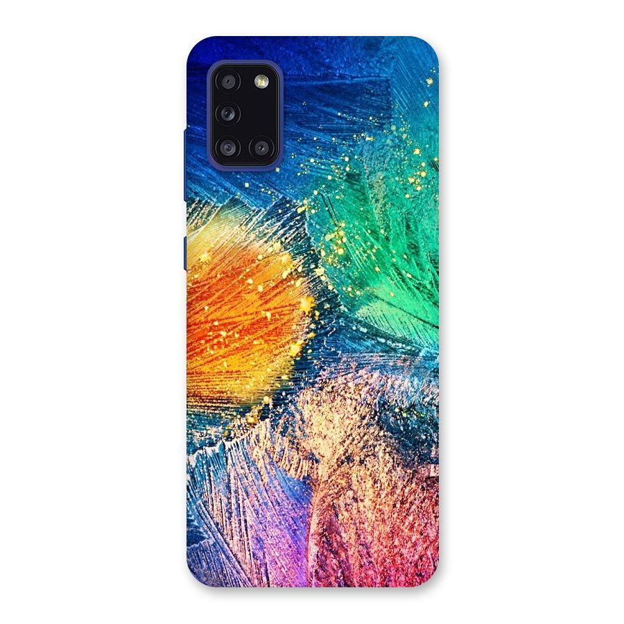 Colorful Leafs Vibrant Back Case for Galaxy A31