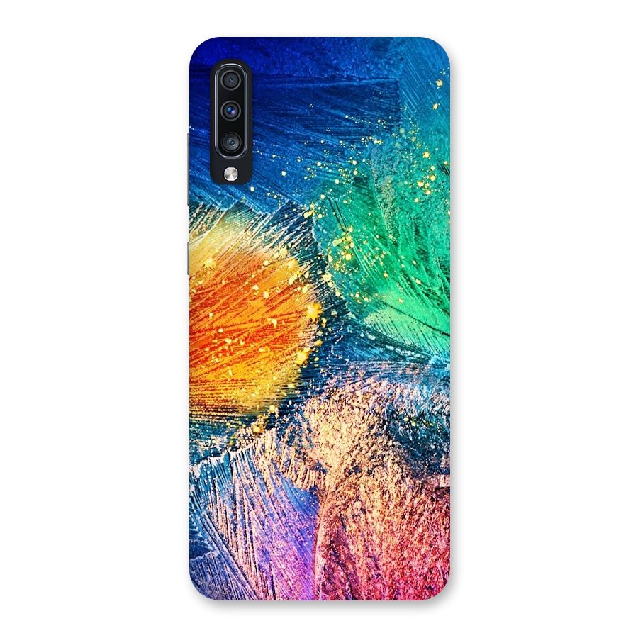 Colorful Leafs Vibrant Back Case for Galaxy A70