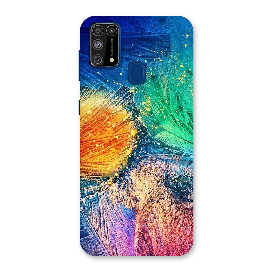 Colorful Leafs Vibrant Back Case for Galaxy F41