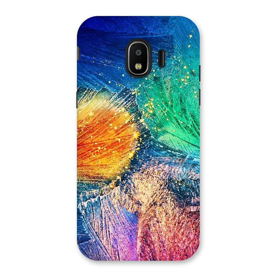 Colorful Leafs Vibrant Back Case for Galaxy J2 Pro 2018