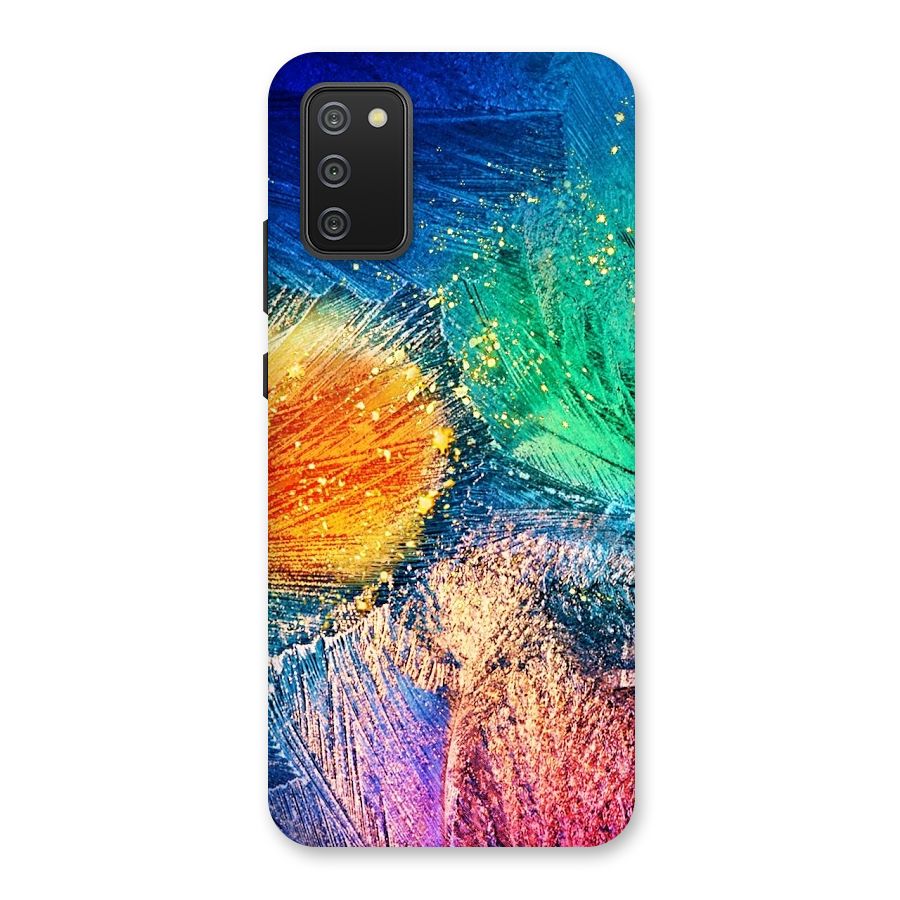 Colorful Leafs Vibrant Back Case for Galaxy M02s