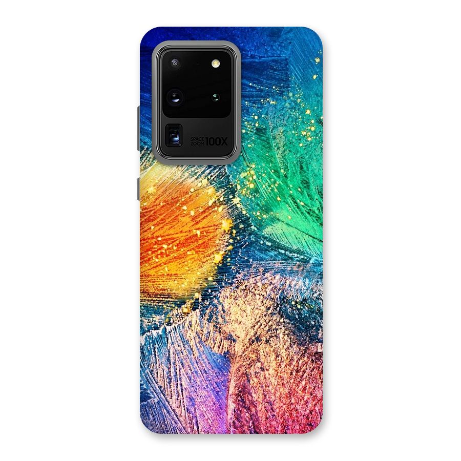 Colorful Leafs Vibrant Back Case for Galaxy S20 Ultra