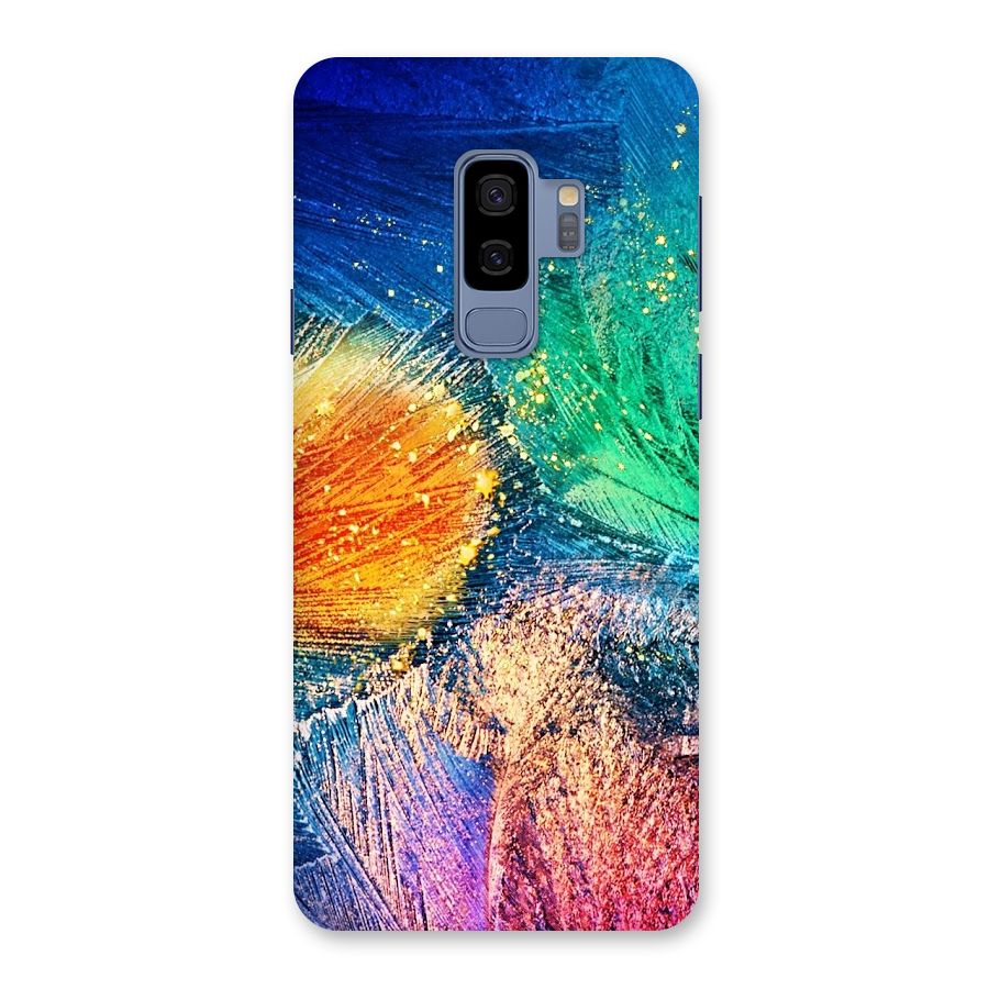 Colorful Leafs Vibrant Back Case for Galaxy S9 Plus