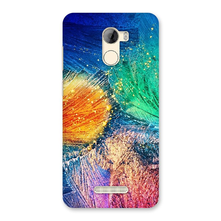 Colorful Leafs Vibrant Back Case for Gionee A1 LIte